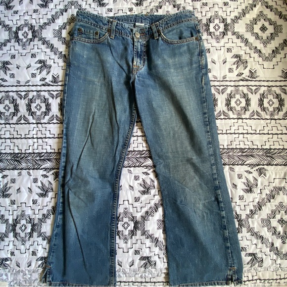 Lucky Brand Denim - Vintage Jeans Lucky Brand Relay Crop Blue Denim size 2 26